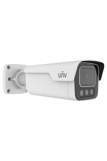 Uniview ColorHunter - Cameră IP, 8MP, obiectiv de 2.8mm, IR 40m, WL 40m, Audio, Alarmă, PoE - IPC2B18SS-ADF28KMC-I1