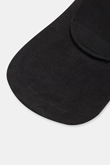 Dagi Black Men's Cotton Short Invisible Socks