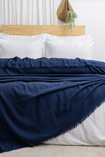 Viaden Navy Blue 220X240 cm Marla Double Pike