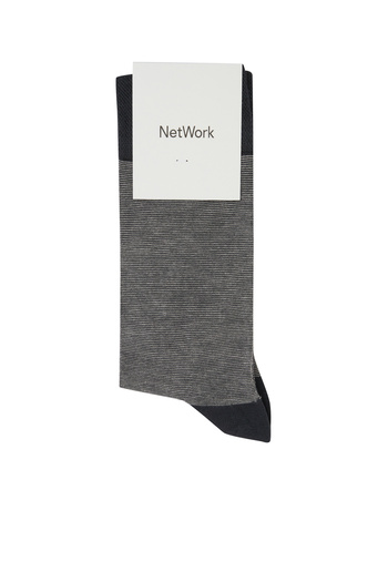 Network Antrasit Erkek Bambu Çorap