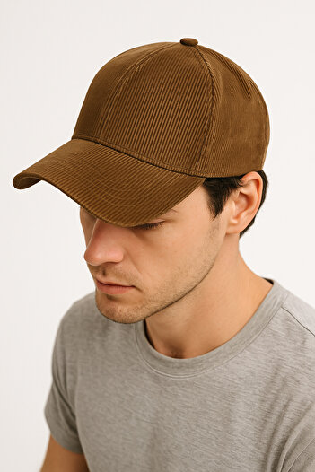 ZERAMİNE Velvet Corduroy Unisex Sports Hat – Trendy Model
