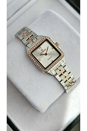 Raymond Rym-213060 Square Women's Watch Ipr-White
