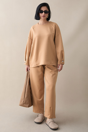 InStyle Milk Coffee Double Set with Sleeves and Legs