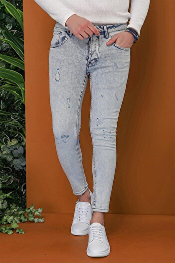 Efor Denim Pnt 117 Buz Mavi Jean Pantolon