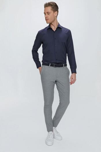Efor P 1103 Slim Fit Gri Spor Pantolon