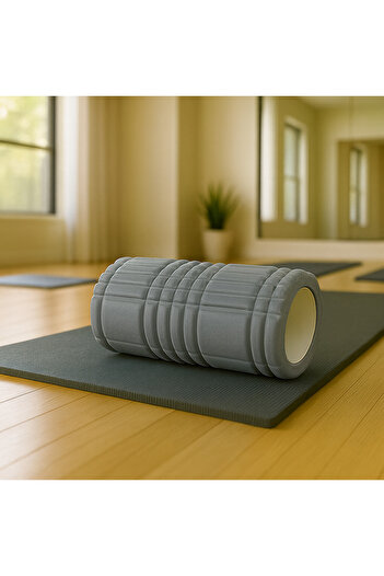 Boldy Rolă de exercițiu - Rolă de spumă - Rolă de masaj - Rolă de încălzire - Rolă de yoga - Rolă de Pilates 31x10 cm