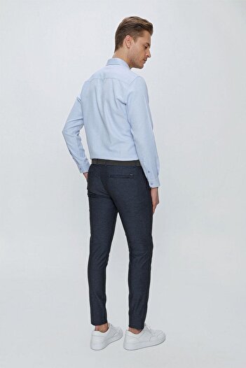 Efor P 1111 Slim Fit Lacivert Spor Pantolon