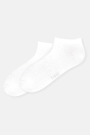 Eros White Men's Sports Socks 2-Pack