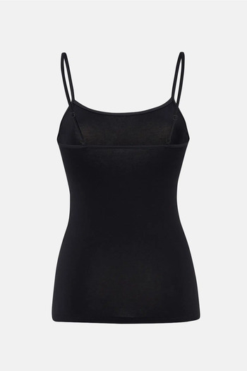 Eros Black Strappy Tank Top