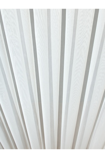Perle Transparent Bamboo Tulle Curtain |   1/3 Frequently Pile up |   No Ironing Required |   Most Preferred Tulle Curtain