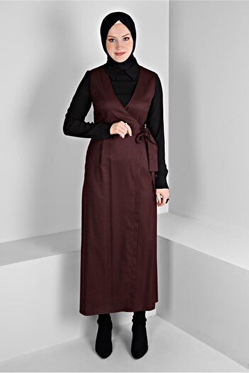 Alvina GILET WITH BINDING DETAIL 43318