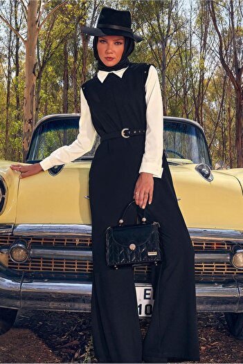 Alvina BELTED DOUBLE CREPE JUMPSUIT 44231