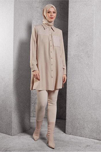 Alvina Shirt Collar Tunic 45102