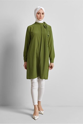 Alvina Baglama Detailed Tunic 44223