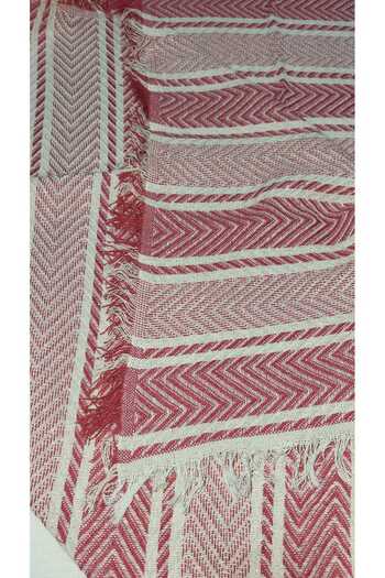 Cottonest Single Bedspread with Fringes