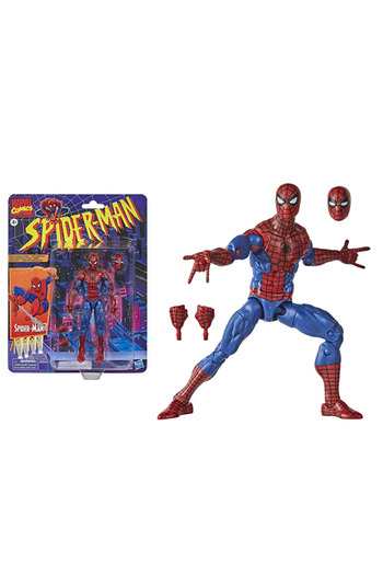 BANDAI 16CM Spiderman C Venom Spider Man legends Action Figure Joint Movable Toys Change Face Statue Model