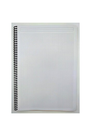 Mynote Flex Pastel Notebook Pp Cover Spiral Bound 80 Sheets Checkered Set of 5