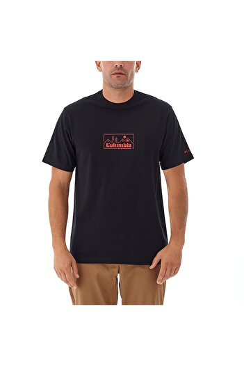 Columbia Csc peaked badge men's short sleeve t-shirt