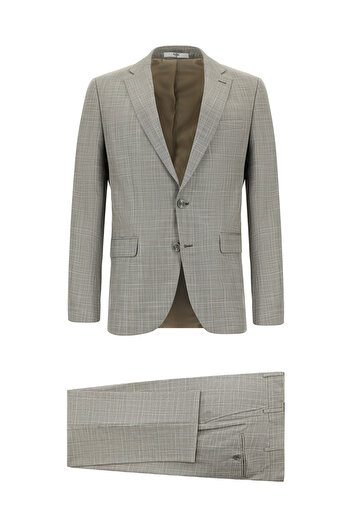 Kiğılı Regular Fit Classic Plaid Suit