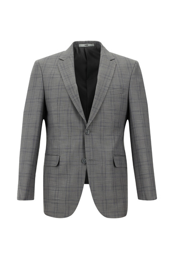 Kiğılı Slim Fit Slim Fit καρό κοστούμι