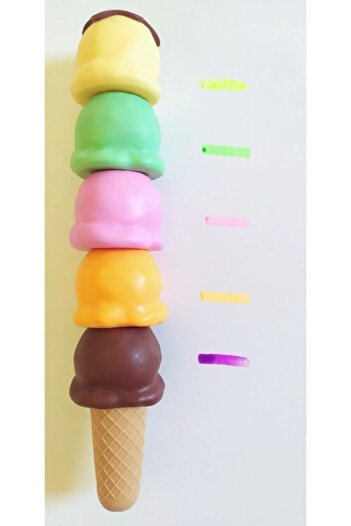 Limmy Ice Cream Highlighter Set Marker Pen 5 colors
