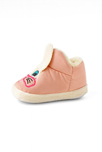 Shoebuo Bebek Çocuk Figürlü Panduf Kaymaz Tabanlı Sevimli Ev Botu Ev Ayakkabısı