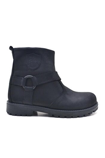 Rakerplus Chiron Genuine Leather Zippered Winter Children's Boots