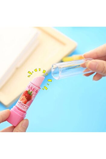 Limmy Fruity Heart Patterned Lipstick Eraser - 1 Piece