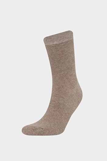 DeFacto Men's 3-Pack Cotton Long Socks (Ns)