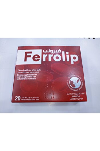 the andersons FERROLIP LEMON FLAVOR 20 ORODISPERSIBLE STICK