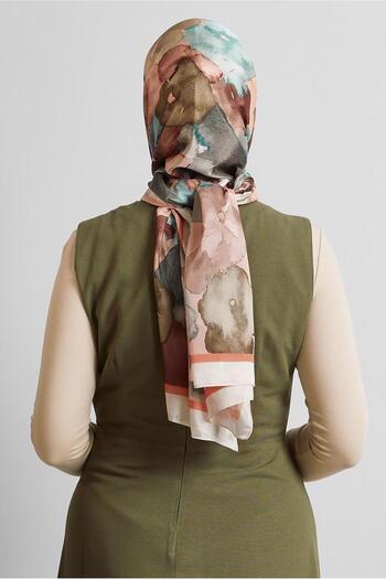 Alvina Patterned Voile Shal 8573