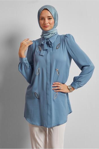 Alvina Tunic with Binding Details 45609