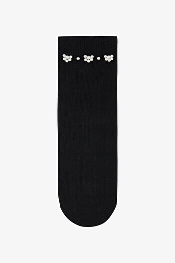 Penti Cotton Pearl Detailed Socket Socks