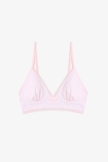 Penti My First Bra Gingham Mehrfarbiger 2-teiliger BH