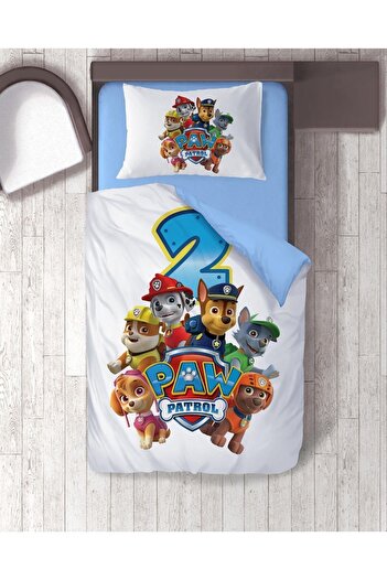 hediyechy Gift Duvet Cover Paw Patrol 3D Printed Single Duvet Cover Set Without Sheets