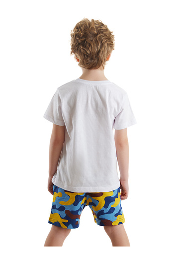 Denokids Σετ σορτς μπλουζάκι Dino Excavation Boy