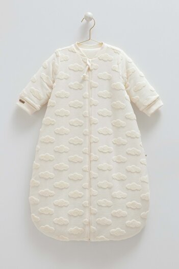 Caramell Cute Dreams Cloud Detailled Aymut Sleeping Bag-Tog 2.5 Beige