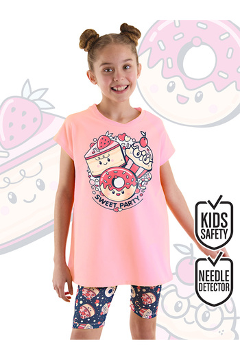 MSHB&G Sweet Party Sommer-Set aus Tunika und Leggings für Mädchen