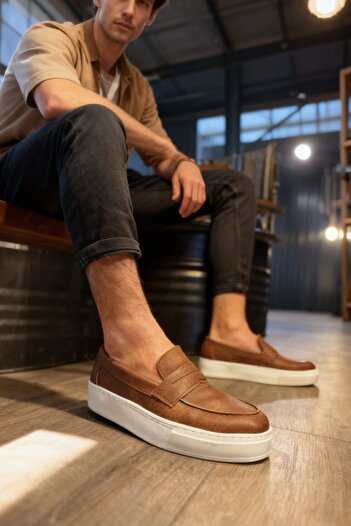 Knack 400 Model Daily Classic Tan Shoes