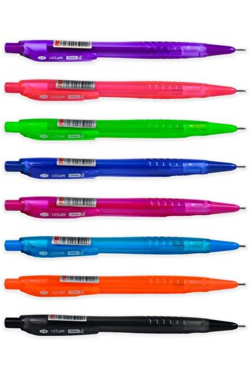 Mikro Verstail Pen 8Pcs 07mm 2B Tip Mp231