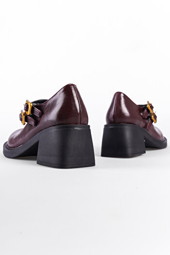 Capone Outfitters Жіночі туфлі Mary Jane з подвійною пряжкою