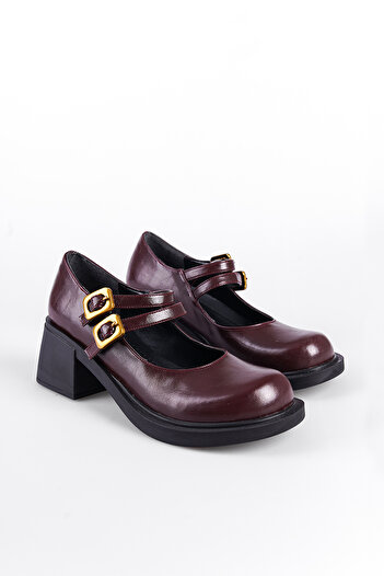 Capone Outfitters Жіночі туфлі Mary Jane з подвійною пряжкою