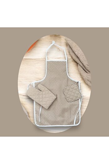 PATRU ANOTIMPURI 3-piece kitchen apron, waterproof