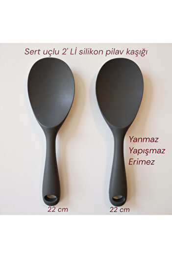EMPA A V M Non-Stick Fireproof 2-Piece Rice Spoon