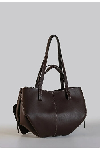 Çantacımstore Women's Cyme Mini Pinterest Bag Bitter Brown