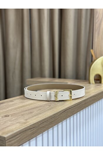 MUJGANERDOGANDESIGN Curea ecru bej pentru femei, curea pentru rochie, curea pentru fustă, curea pentru haină