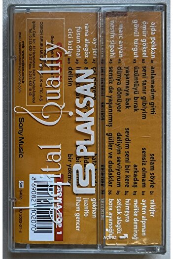 Odeon Bak Bir Biram Bir (There Was One, There Was None) Cassette (Gelatinized Zero Original Period Printing Cassette)