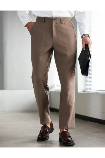 SHEIN MANFINITY trousers, brown
