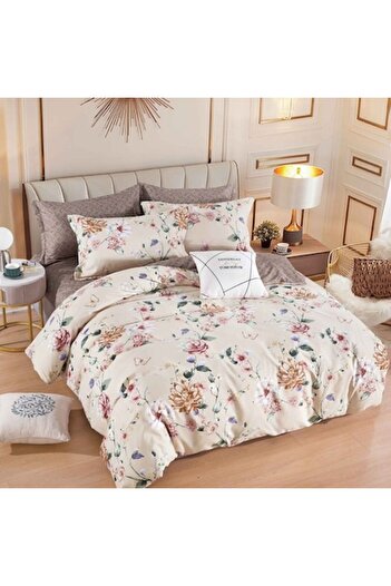 OEM Double bed linen, 6 pieces, fine cotton, 180x200cm, 200x230cm, 70x70cm, 55x80