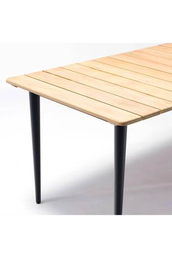 Maison Mex Masa gradina/terasa BAY L.160 l.90 H.76 negru-natur